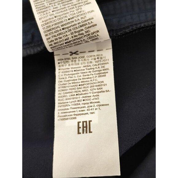 BR Standard Skinny Fit Highrise 4 Way Stretch Navy Blue Pants Size 8 Short - Picture 11 of 15